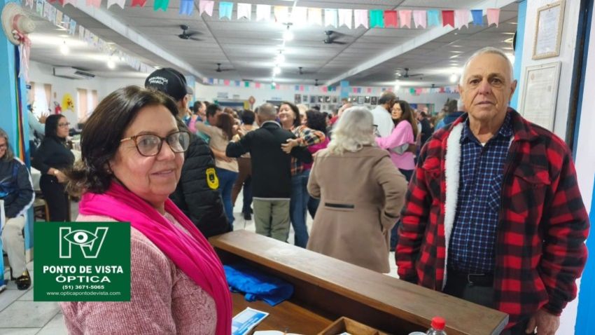 Baile na Associação Fortaleza reúne grande público e valoriza tradição e respeito
